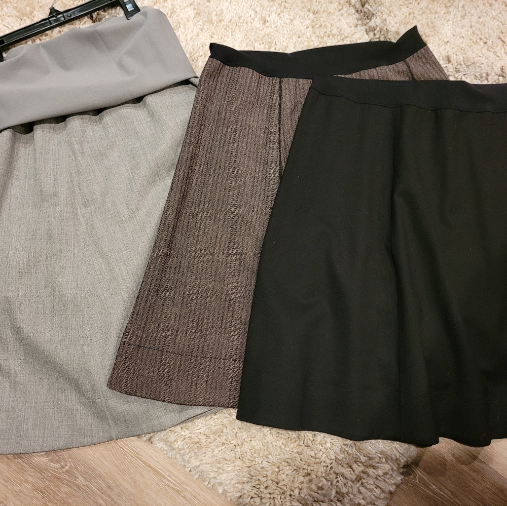 High waisted wool skirts
